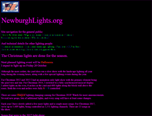 Tablet Screenshot of newburghlights.org
